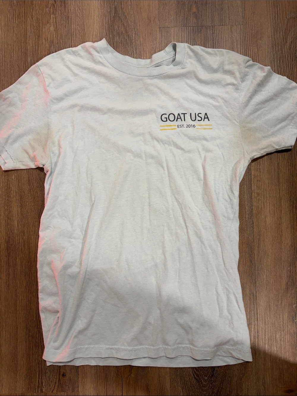 Light Blue Short Sleeve GOAT Tee